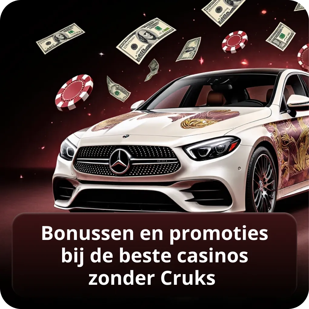 Bonussen en promoties bij de beste casinos zonder Cruks