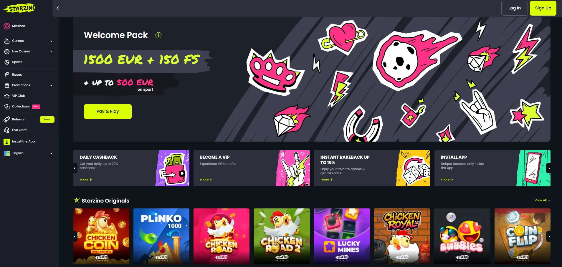 Bonussen bij online casino zonder Cruks